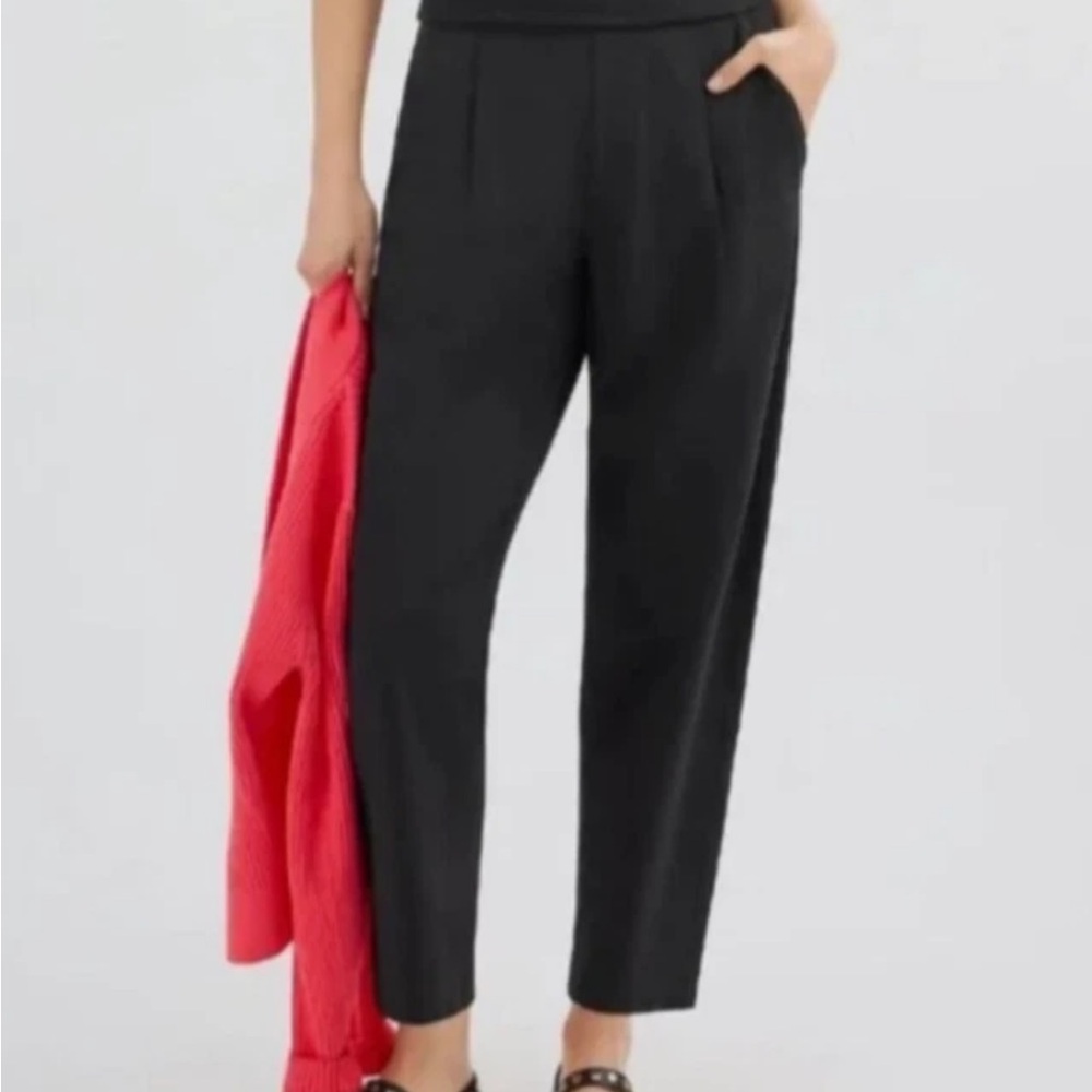 CAbi Black Ankle Pants